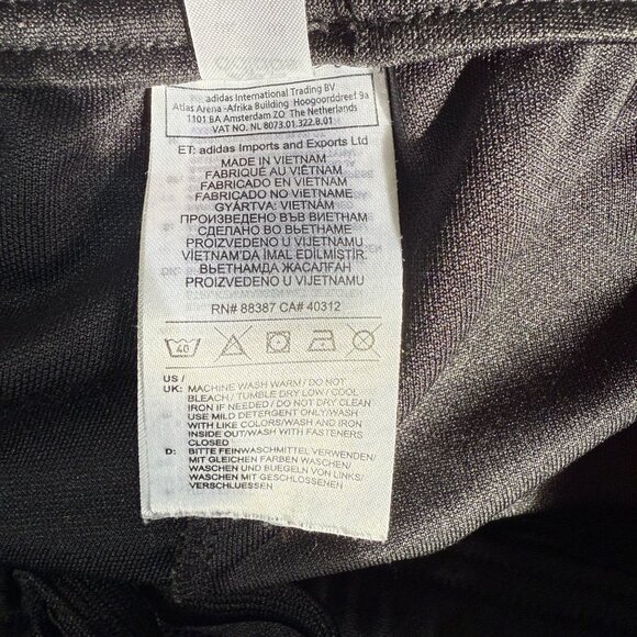 Adidas Womens Tiro 25 Essentials Training Pants Large (16/18) Activewear Zip Cuf - Picture 14 of 14